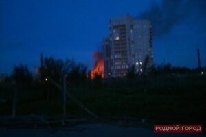 В Волгограде горели бывшие казармы Качинского училища