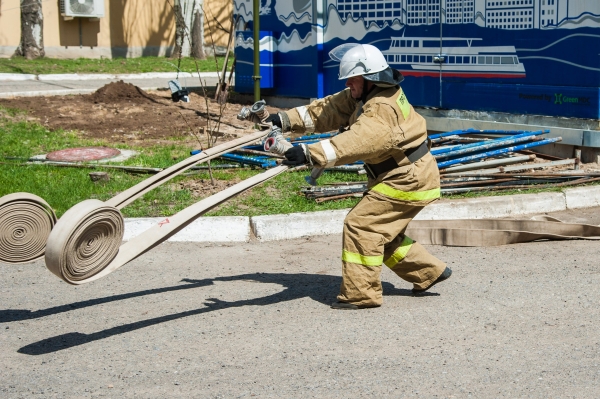 Затянуло дымом весь центр: в Волгограде потушили пожар на свалке