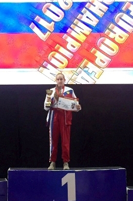 Волжанка победила на первенстве Европы по кикбоксингу