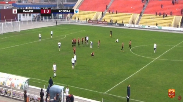 Волгоградский «Ротор-2» проиграл в Белгороде