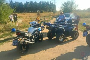 В Волгоградской области полицейские напомнили об опасности мототехники для детей