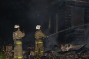 Двое мужчин погибли при пожаре в частном доме под Волгоградом