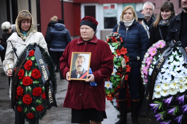 Волгоградцы простились с Петром Зайченко