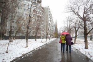 10 января в Волгоградской области ожидается мокрый снег