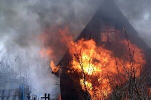 В Камышинском районе Волгоградской области заживо сгорела женщина