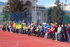Дети-инвалиды соревновались на стадионе «Зенит» в Волгограде