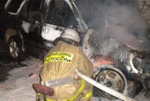 В Волгоградской области за сутки сгорели два автомобиля