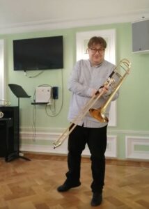 Российский тромбонист показал волгоградским студентам мастер-класс