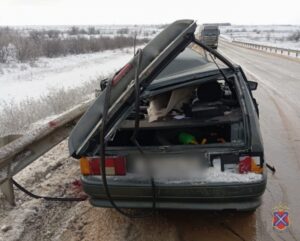 Под Волгоградом в массовом ДТП с КамАЗом погибли два водителя