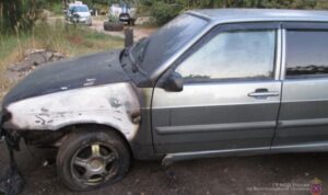 Неизвестные подожгли автомобиль в Краснооктябрьском районе Волгограда