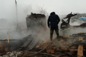 Заживо сгорели два человека на пожаре под Волгоградом