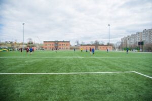 Фоторепортаж: в Волгограде физкультурный фестиваль среди студентов колледжей открыт
