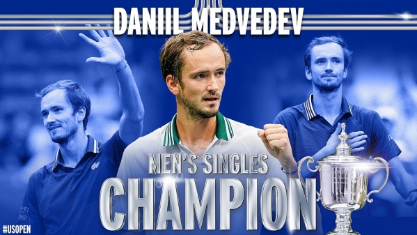 Даниил Медведев выиграл US Open