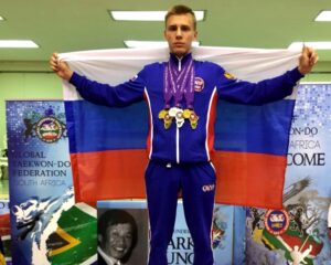 Волгоградец взял три медали на чемпионате мира по тхэквондо-ГТФ