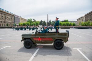 В Волгограде прошёл традиционный парад Победы