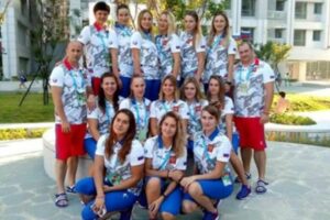 Женская сборная России по водному поло вышла в полуфинал Универсиады