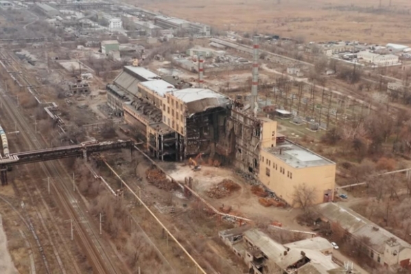 Волгоградец показал состояние ГРЭС с высоты птичьего полета