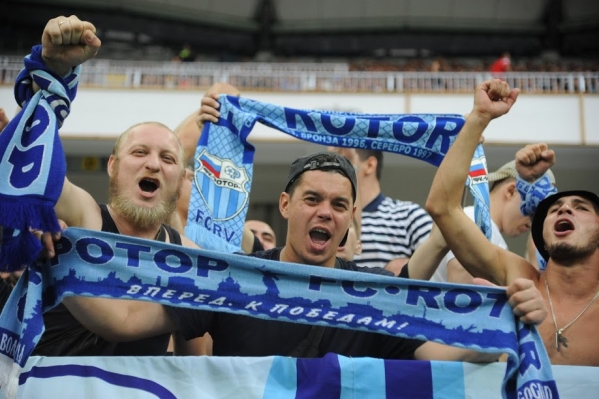 Матч «Ротор» – «Чертаново» посетили 14,8 тысячи зрителей