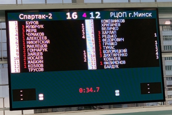 «Спартак-Волгоград-2» удачно провел первый тур чемпионата страны