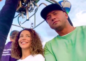 Павел Прилучный подарил Зепюр Брутян полет на воздушном шаре