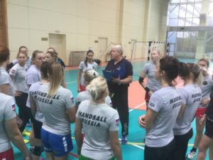 Женская сборная России по гандболу трижды сыграла с кореянками