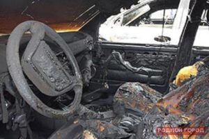 2-летний ребёнок сгорел заживо в машине под Волгоградом
