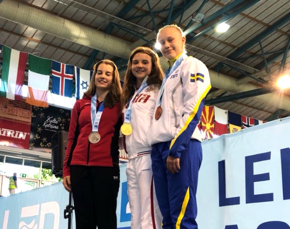 Юная волгоградская прыгунья в воду стала героиней первенства Европы