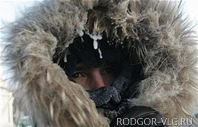 В Волгоградской области МЧС предупреждает о морозах до -35 градусов