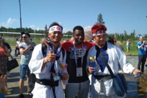 Японцы поражают волгоградцев своим колоритом и выносливостью