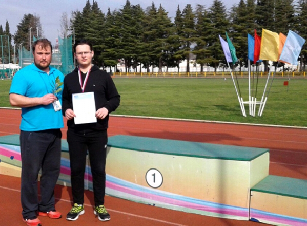 Волгоградские метатели привезли из Адлера 5 наград