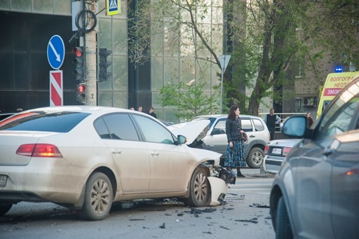 Двое детей пострадали в ДТП в городе Волжском