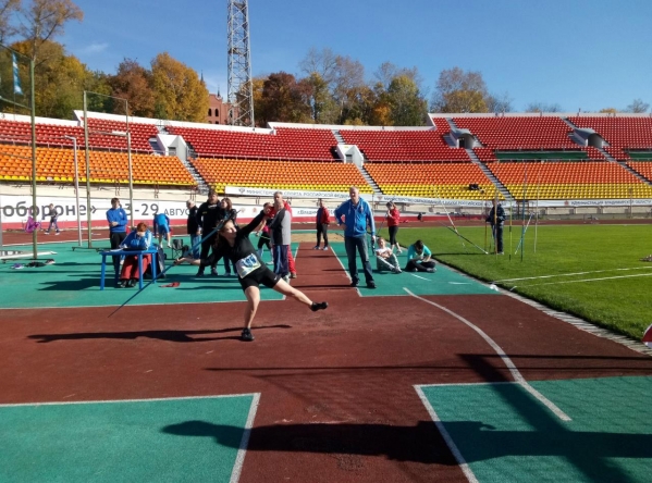 Волгоградка метает копье дальше всех в стране