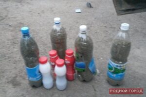 Под Волгоградом задержан 52-летний мужчина с 8 бутылками наркотиков