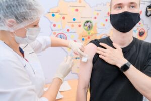 Волгоградские спасатели прививаются от COVID-19