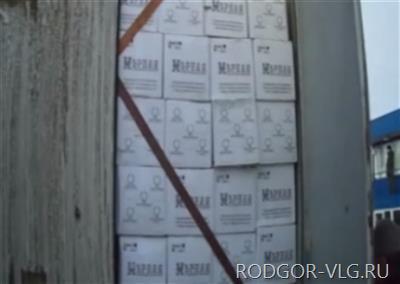 Фура с 44 тысячами бутылок «левой» водки задержана под Волгоградом