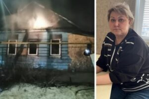 Жительница поселка на пожаре потеряла сына и мужа: «Было предчувствие, что случится беда…»