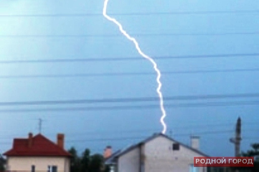 Причиной пожара постройки под Волгоградом стала молния