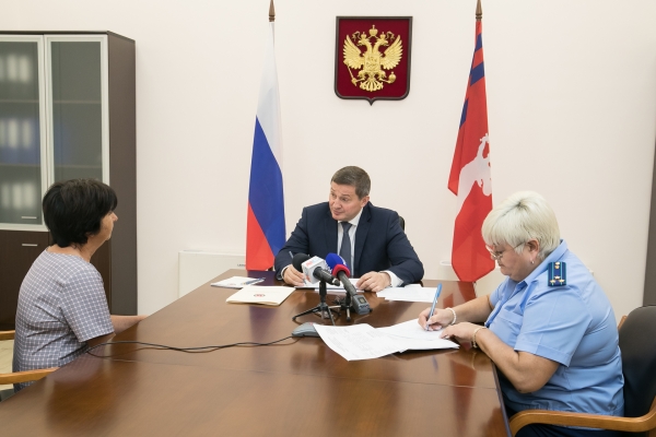 Андрей Бочаров провел личный прием граждан по поручению Президента России