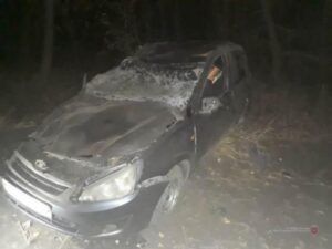 Под Волгоградом ночью перевернулась «Лада»: пострадал пассажир