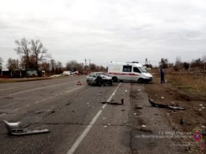 6 детей получили травмы в аварии в Волгоградской области