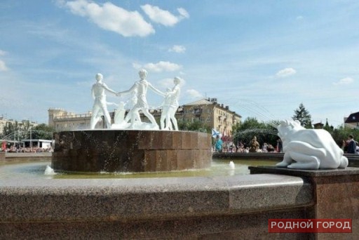 Фонтан «Детский хоровод» в Волгограде заработает к 9 мая