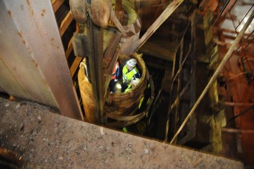 Андрей Бочаров побывал в шахте на глубине 1100 метров