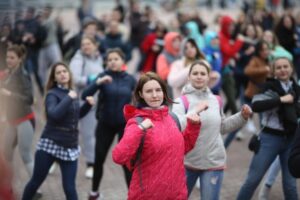 «Зарядка с чемпионом» успешно проведена в Волгограде Ларисой Ильченко