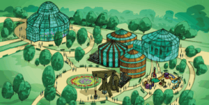 Колесо обозрения с современными кабинками будет установлено в ЦПКиО