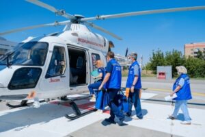 В Волгоградской области санавиация спасла жизни 50 человек