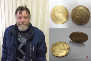 Житель Воронежа продавал поддельные монеты волгоградцам