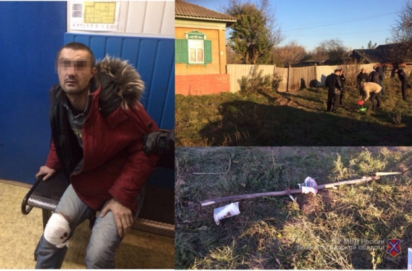 Полиция открыла стрельбу по пьяному дебоширу в Волгоградской области
