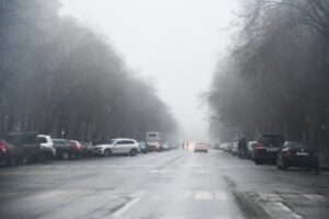 Утром 4 октября город-герой Волгоград окутал сильный туман