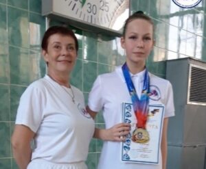 Волгоградка взяла медали на чемпионате ЮФО по синхронному плаванию