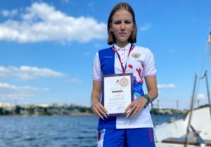 Волгоградка выиграла медаль чемпионата страны по парусному спорту